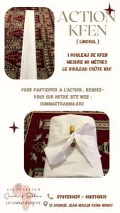 Action kfen linceul - Offrir un linceul