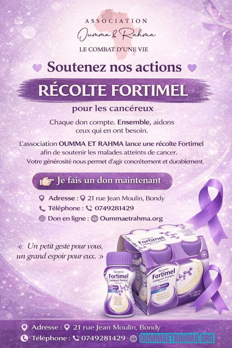 don pour malade : action fortimel